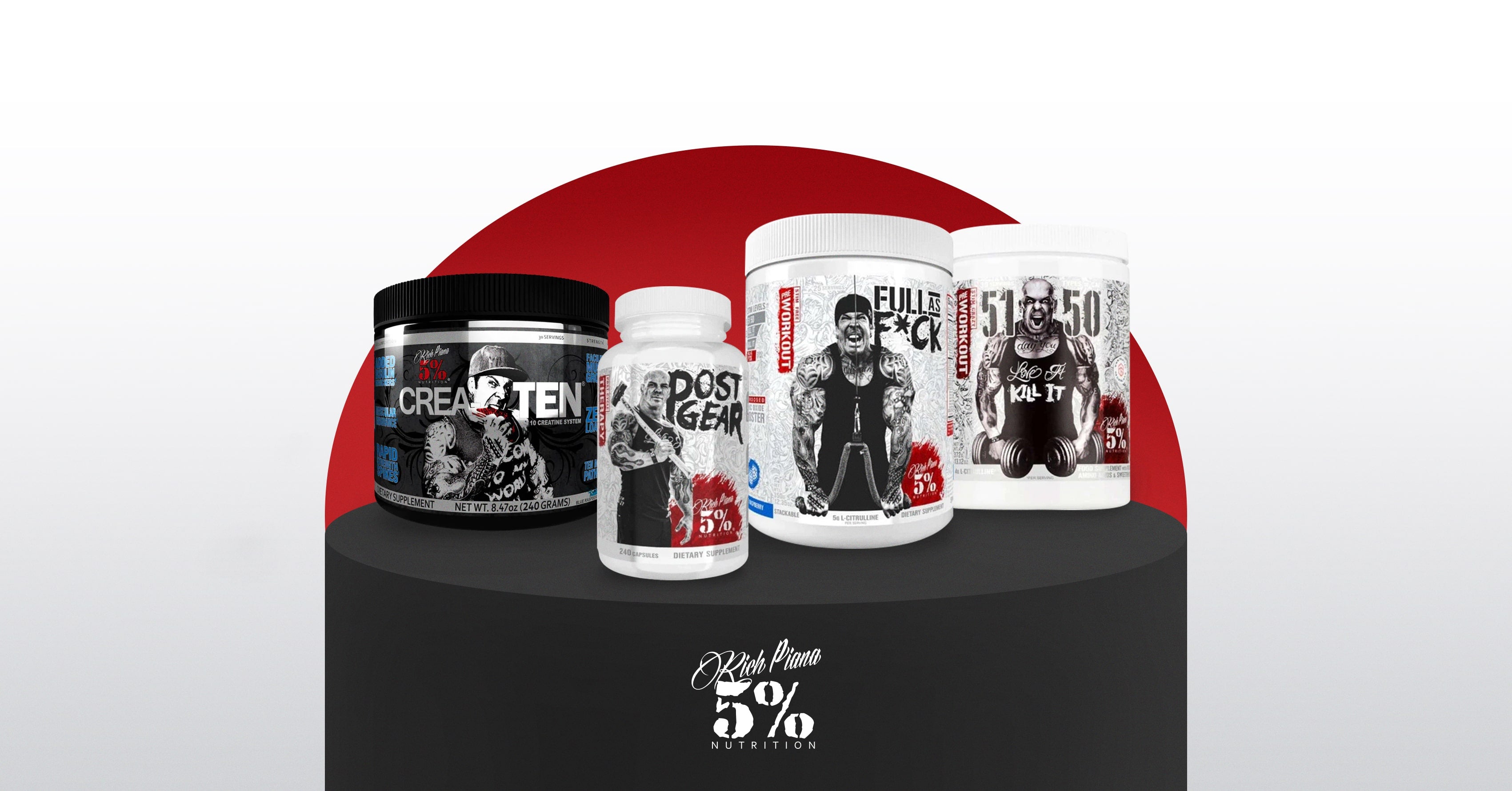 Billy rich piana 5%Nutrition5点セット 5% Nutrition - Rich Piana: Produse > Romania | Nutriland – Nutriland®