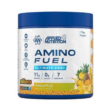 Amino Fuel 91g, pudra, Applied Nutrition, Aminoacizi esentiali (EAA), BCAA si L-glutamina