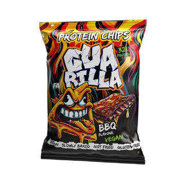 Guarilla Protein Chips 60 g, Fitness Authority, Chipsuri cu izolat proteic din mazare