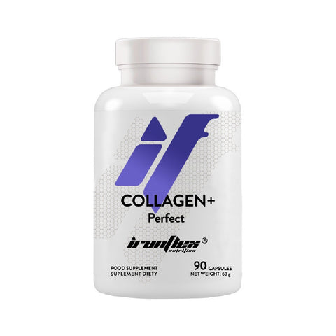 Collagen + Perfect 90vcapsule, Ironflex, Suplimet alimentar pentru piele si articulatii