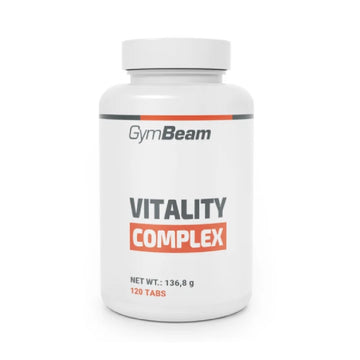 Vitality Complex 120 tablete, GymBeam, Vitamine, minerale, extracte vegetale si enzime digestive