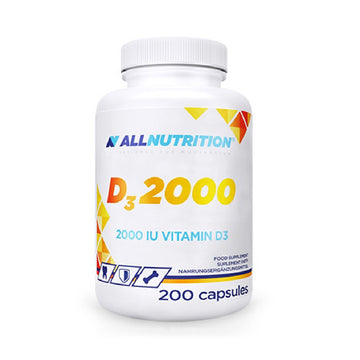 Vitamina D3 2000UI 200 capsule, AllNutrition
