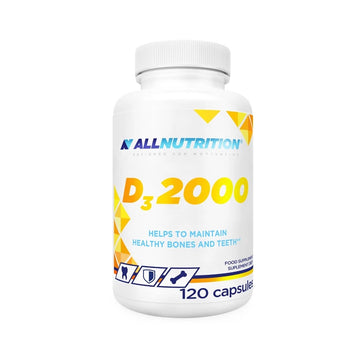 Vitamina D3 2000UI 120 capsule, AllNutrition