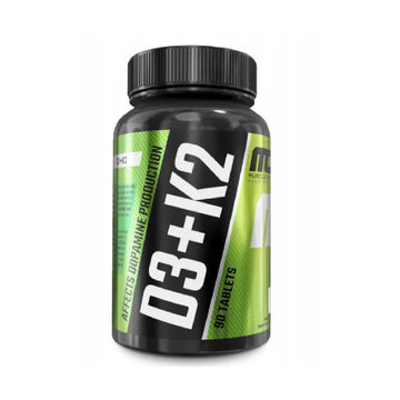 Vitamina D3 + K2 90 tablete, Muscle Care