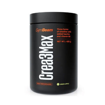 Crea3Max 420g, pudra, GymBeam, Creatina, taurina si vitamina B6