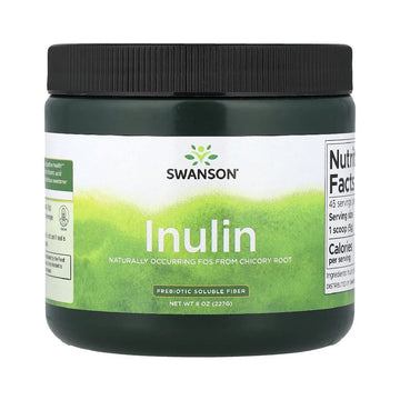 Inulina 227g, pudra, Swanson, Fibre Prebiotice din Cicoare