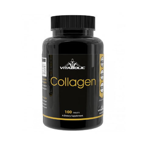 Colagen | Colagen, 100 tablete, Vitabolic, Supliment alimentar pentru oase si articulatii 0