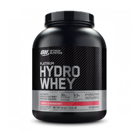 Platinum HydroWhey powder, 1.6kg, Optimum Nutrition, Whey protein hydrolyzate