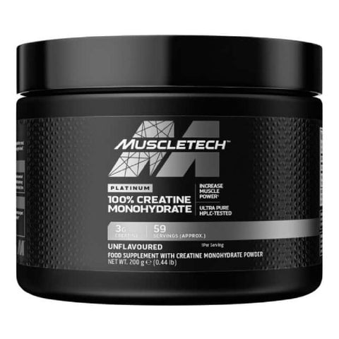 Creatina | 100% Platinum creatina monohidrata, pudra, 200g, Muscletech, Supliment crestere masa musculara 0