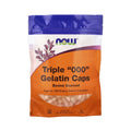 Capsule goale din gelatina bovina marimea "000", Now Foods