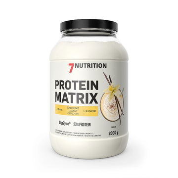 Protein Matrix 2000g, pudra, 7Nutrition, Proteina, creatina monohidrata, L-glutamina si colagen bovin hidrolizat