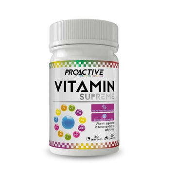 Vitamin Supreme 30 tablete, ProActive, Vitamine si minerale