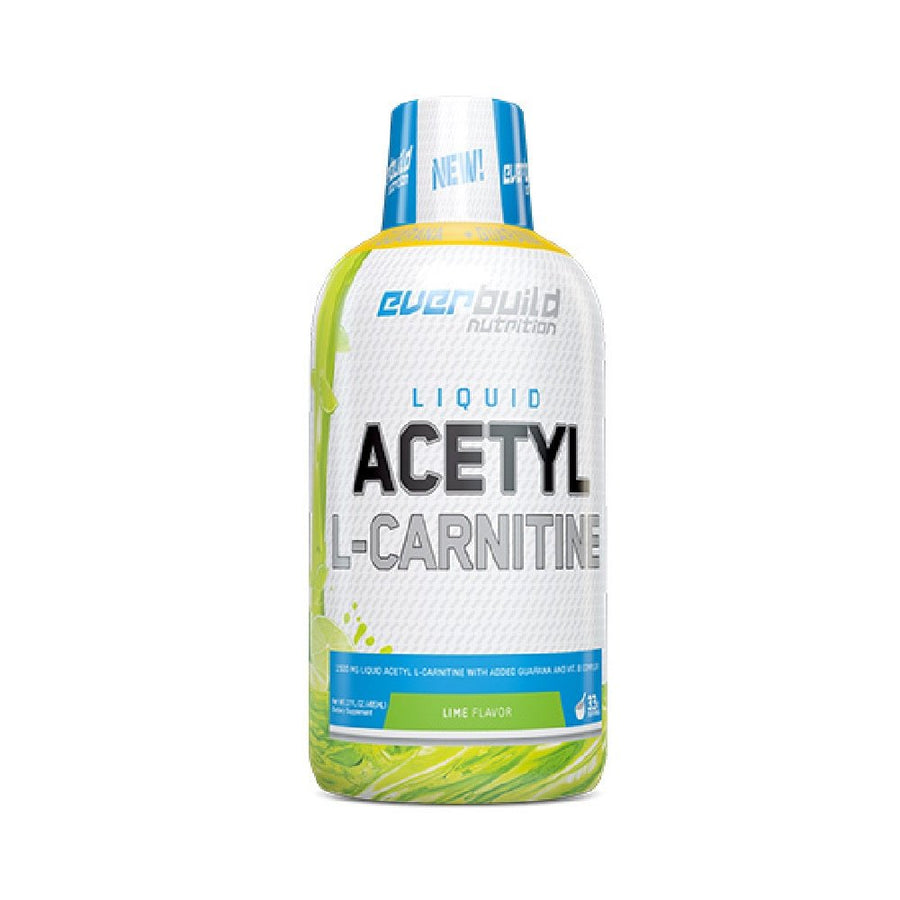 Acetyl L - Carnitine + Guarana 495ml, lichid, Everbuild Nutrition, Supliment alimentar pentru slabire 1