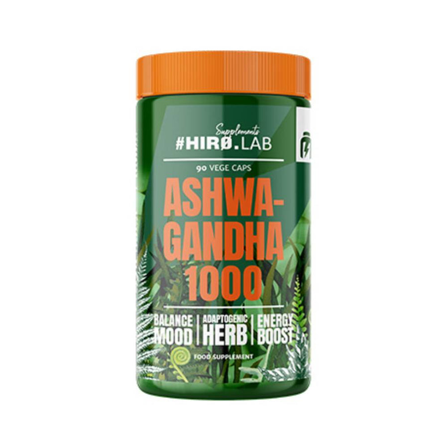 Ashwagandha 1000mg, 90 capsule, Hiro Lab, Supliment alimentar pentru sanatate 1