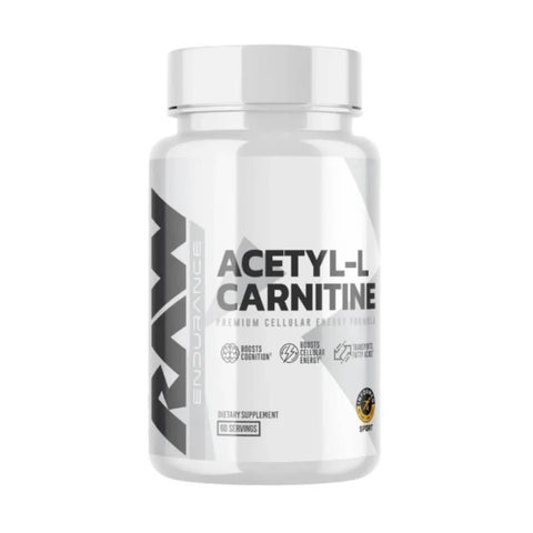 Carnitina | Acetil L-Carnitina, 60 capsule, Get Raw Nutrition, Supliment alimentar slabire 0