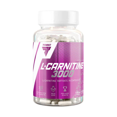 Arzatoare de grasimi | L-carnitina 3000, 120 capsule, Trec Nutrition, Supliment alimentar pentru slabire 0