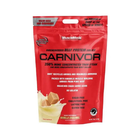 Proteine Carnivor pudra, 3,1kg, MuscleMeds, Izolat proteic din vita 1