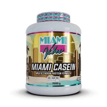 Proteine Casein Complex 2000g, pudra, Miami Vibes, Cazeina si proteina sin lapte 1