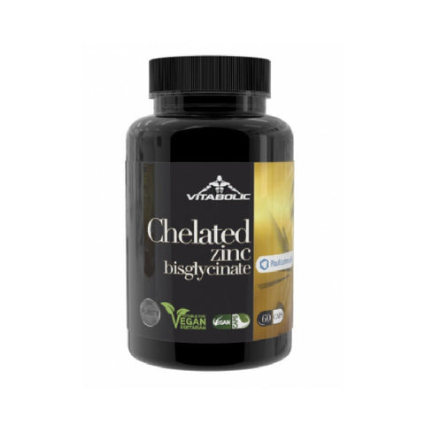 Chelated Zinc Bisglycinate 60 capsule, Vitabolic, Supliment alimentar pentru sanatate 1