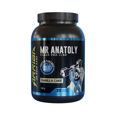 Amestec proteic clatite | Clatite proteice Mr Anatoly, pudra, 900g, Arriba 0