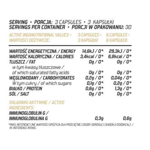 Colostru bovin, 90 capsule, Evolite Nutrition, Supliment alimentar pentru sanatate 2