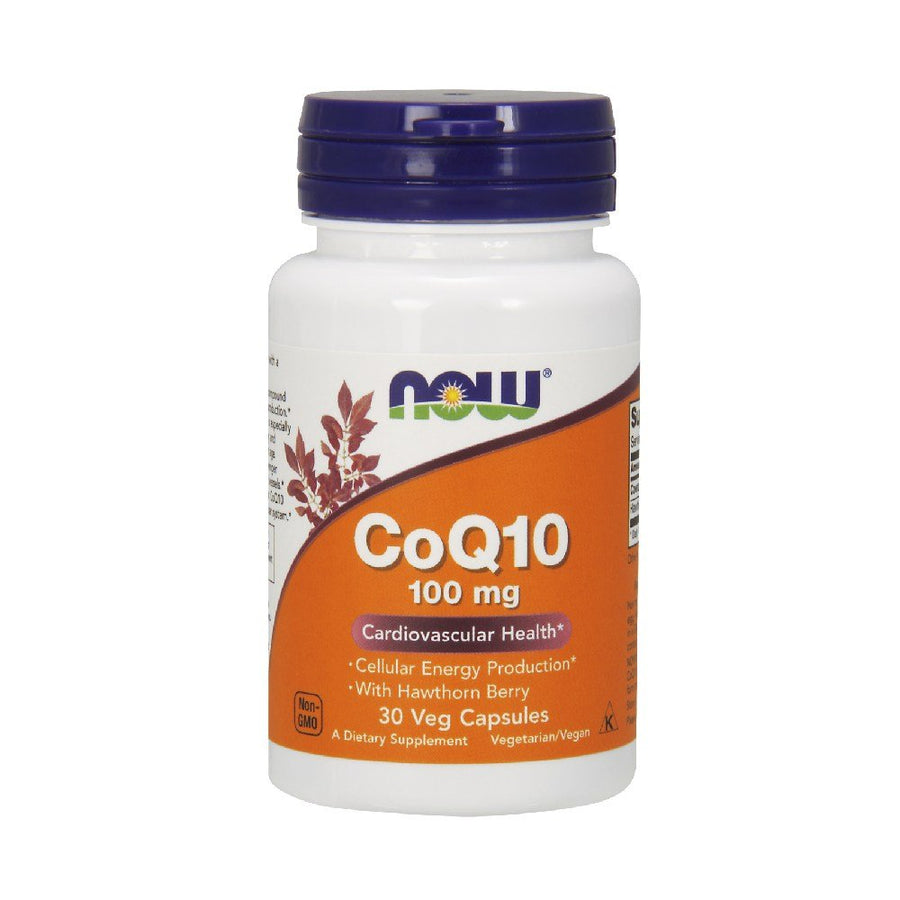 CoQ10 100mg, 30 capsule, Now Foods, Supliment alimentar pentru sanatate 1