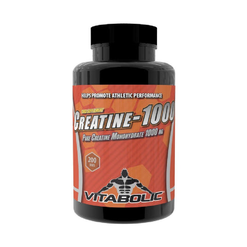 Creatina 1000, 200 tablete, Vitabolic, Supliment crestere masa musculara 1