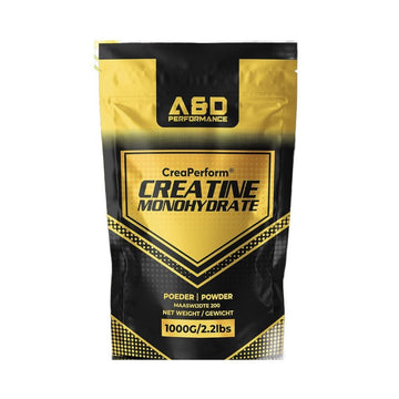 Creatina Creatina monohidrata 1kg, pudra, A&D Performance, Supliment alimentar pe baza de creatina monohidrata 1