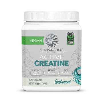 Creatina | Creatina monohidrata pudra, 300g, Sunwarrior, Supliment alimentar vegan 0