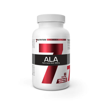ALA (Acid Alfa Lipoic) 600mg, 60 capsule, 7Nutrition, Supliment alimentar cu acid alfa-lipoic