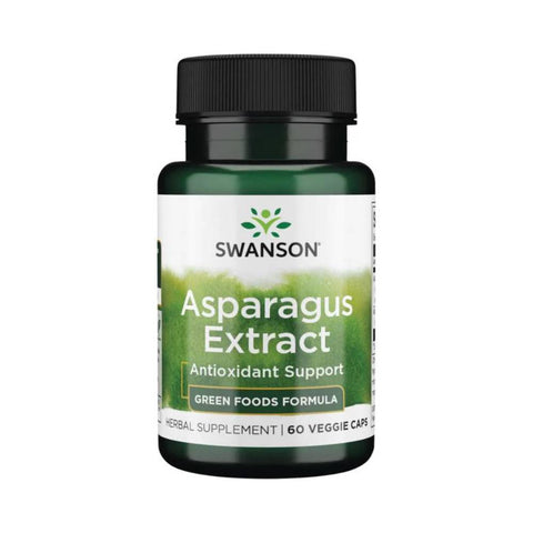 Suplimente sanatate Extract de Asparagus 60 capsule, Swanson, Supliment alimentar pentru sanatate 1