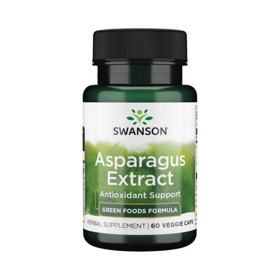 Suplimente sanatate Extract de Asparagus 60 capsule, Swanson, Supliment alimentar pentru sanatate 1