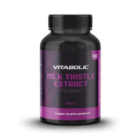 Extract de ciulin de lapte cu silimarina, 100 capsule, Vitabolic, Protector hepatic 1