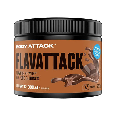 Flavattack 250g, pudra, Body Attack, Pudra aromata proteica 5