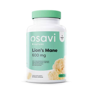 Suplimente antistres | Lion's Mane 600mg, 60 capsule, Osavi, Extract de coama leului 0