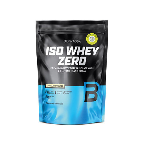 Proteine Iso Whey Zero 500g, pudra, Biotech USA, Izolat proteic din zer 2