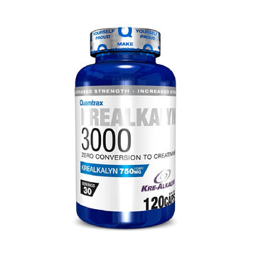 Creatina Kre-Alkalyn 120 capsule, Quamtrax, Supliment alimentar pentru cresterea masei musculare 1