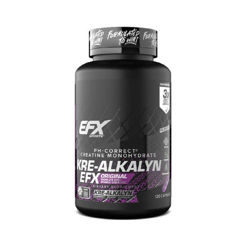 Creatina Kre - Alkalyn 1500mg, 120 capsule, EFX, Supliment alimentar pe baza de creatina 1
