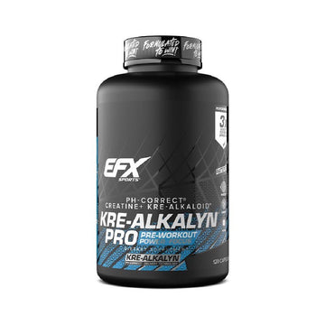 Creatina Kre-Alkalyn Pro 120 capsule, EFX Sports, Supliment alimentar de tip creatina tamponata cu efect pre-workout 1