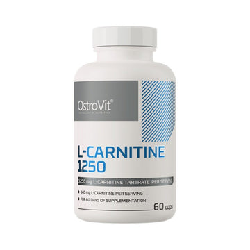 Carnitina L-Carnitina 1250mg, 60 capsule, Ostrovit, Supliment slabire 1