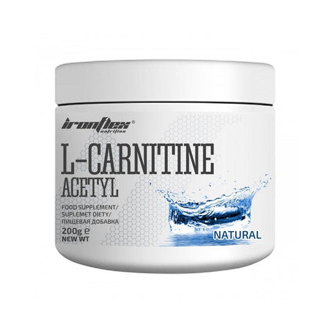 L - carnitine Acetyl pudra 200g,Ironflex, Supliment alimentar pentru slabire 1