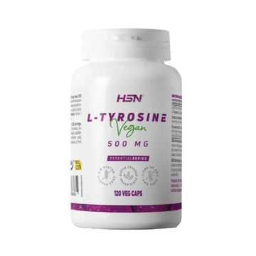 Suplimente sanatate L-tirozina 500mg, 120 capsule vegane, HSN, Supliment alimentar de tip aminoacizi 1