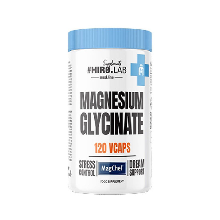 Magnesium Glycinate 120 capsule vegetale, Hiro Lab, Supliment alimentar de tip minerale 1
