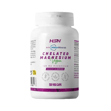Vitamine si minerale Magneziu Bisglicinat Albion 125mg 120 capsule vegetale, HSN, Supliment alimentar de tip minerale 1