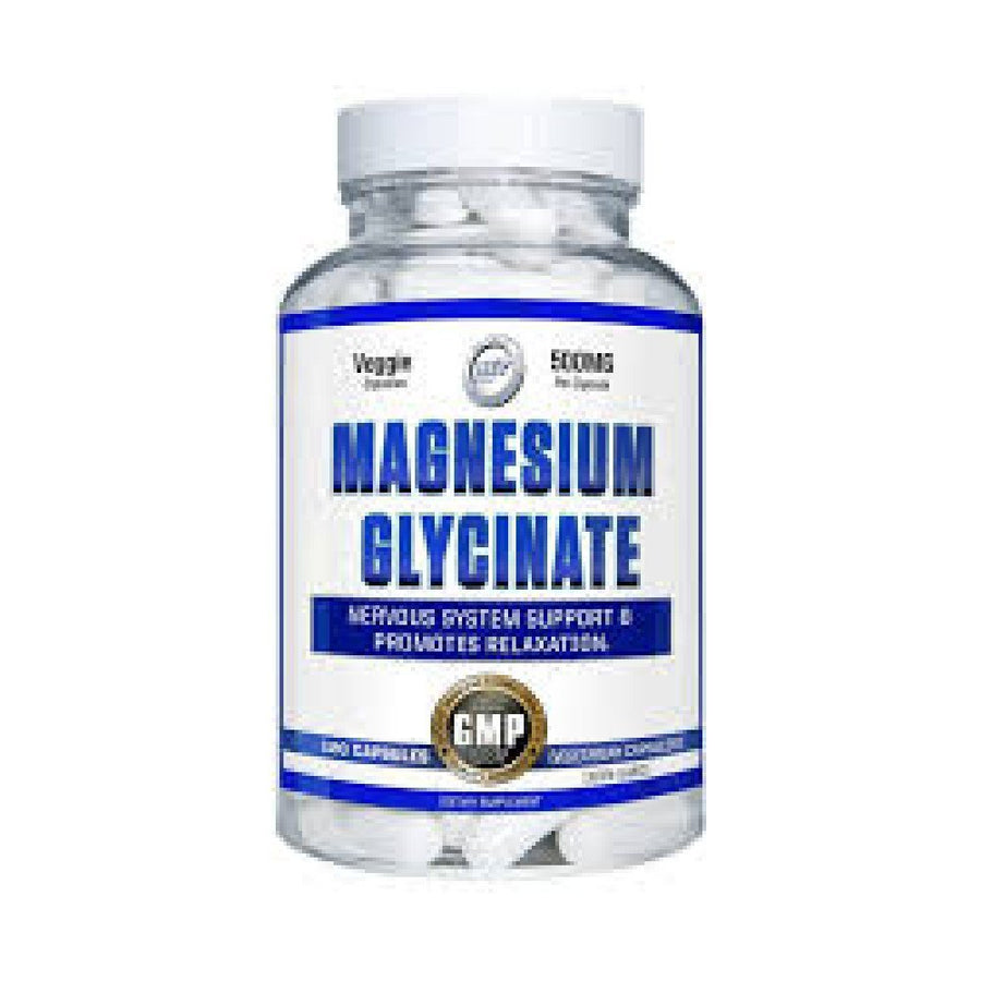 Magneziu glicinat 200mg, 120 capsule, HTP, Supliment alimentar pentru sanatate 1