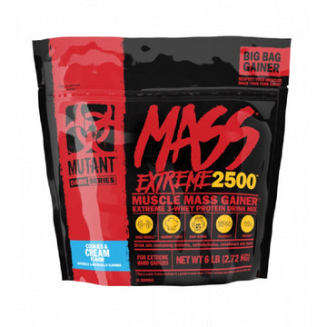 Mass Extreme 2500, pudra 2,72KG, Mutant, Supliment crestere masa musculara 1