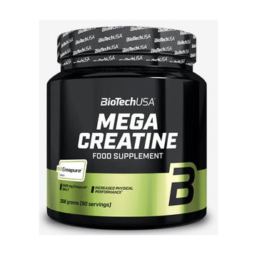 Creatina Mega Creatine 306g, pudra, BiotechUSA, Supliment alimentar de tip creatina monohidrata 1