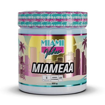 Aminoacizi MIAMEAA 300g, pudra, Miami Vibes, Aminoacizi esentiali si Vitamina B6 1