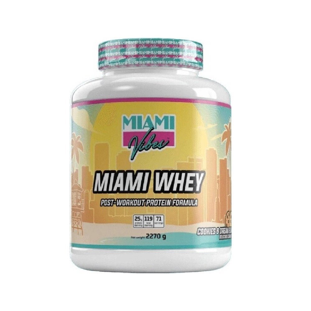 Miami Whey 2270g, pudra, Miami Vibes, Proteina din zer - Nutriland®