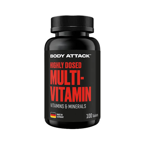 Multi Vitamin, 100 tablete, Body Attack, Complex de vitamine si minerale 1
